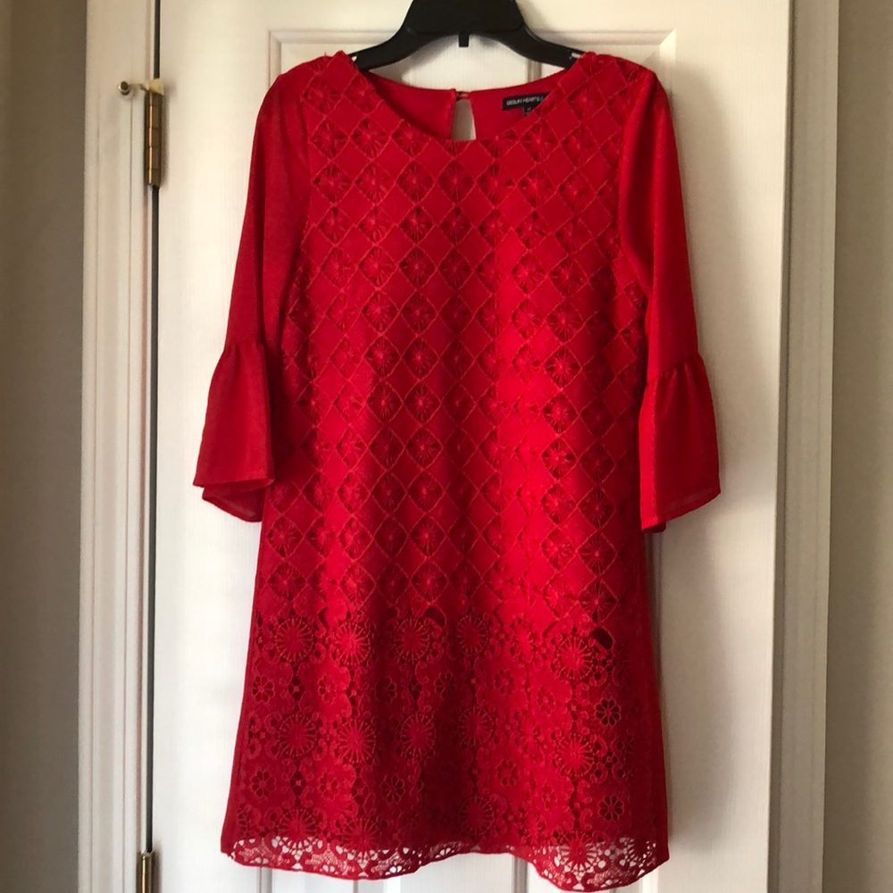 Girls red dress